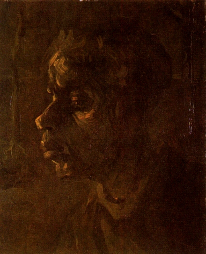 Картина Ван Гога Портрет крестьянки 1885